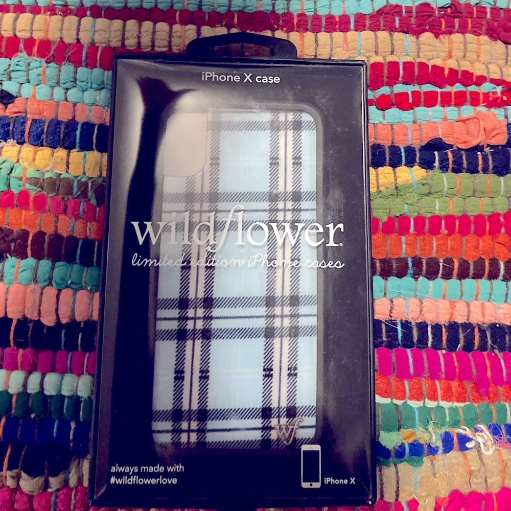 Wildflower iPhone X Case
